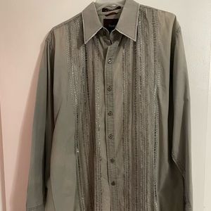 Roar long sleeve dress shirt‎ size XL